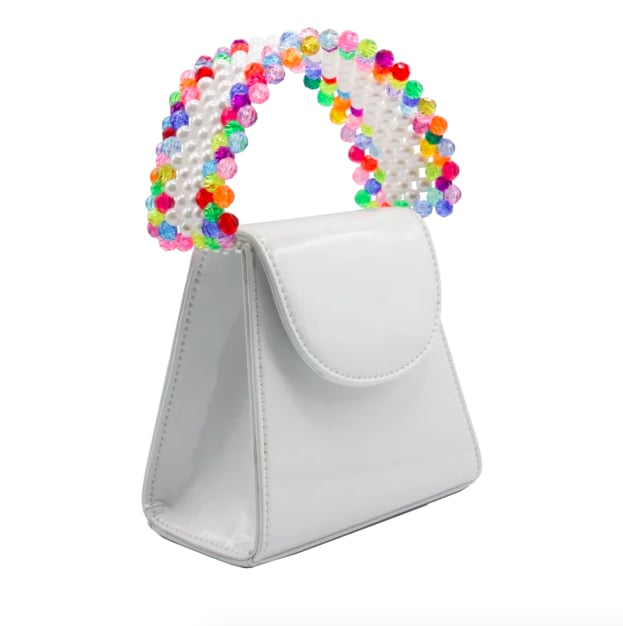 Susan Alexandra White Rainbow Tante Bag