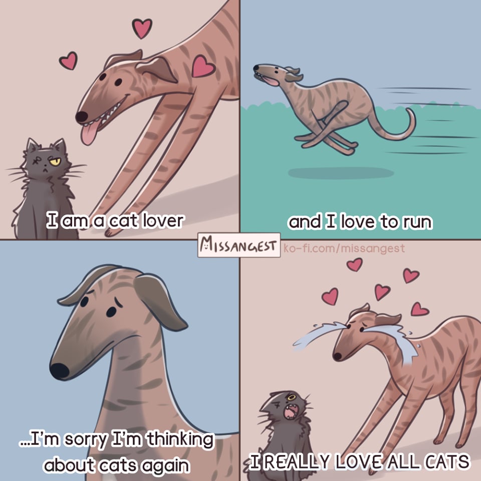 Artist's Comics on What It's Like to Have a Cat or Dog