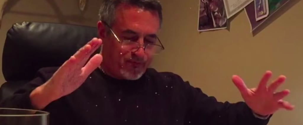 Daughter Sends Dad Glitter Video Popsugar Love And Sex