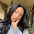 Megan Thee Stallion May Love a Shimmery Eye Look, but She Also Loves a No-Makeup Moment
