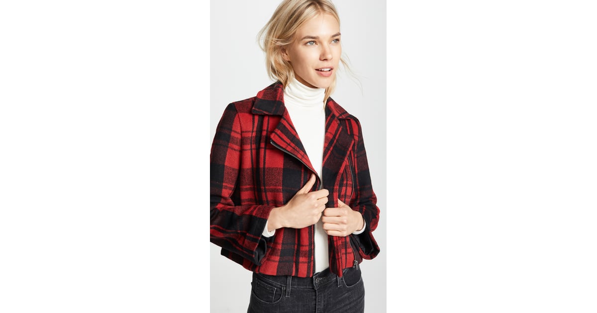 Bb dakota cheap red plaid jacket