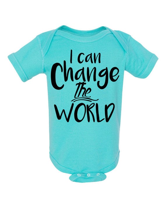 I Can Change the World Onesie