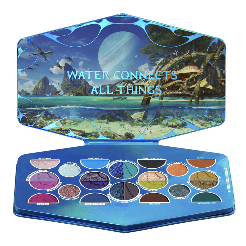 Nyx Cosmetics x "Avatar: The Way of Water" Color Palette