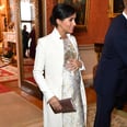 Meghan Markle's Gold and Silver Brocade Dress Should Be Displayed in an Exhibition Immediately