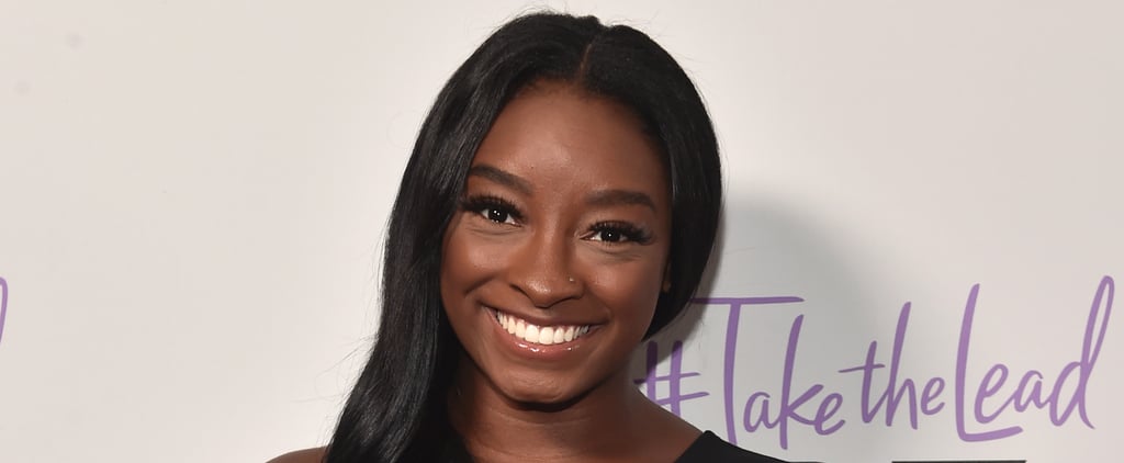Simone Biles's Crop Top and Leggings