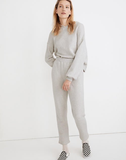 Madewell MWL Airyterry Tapered Sweatpants: Stitched-Pocket Edition
