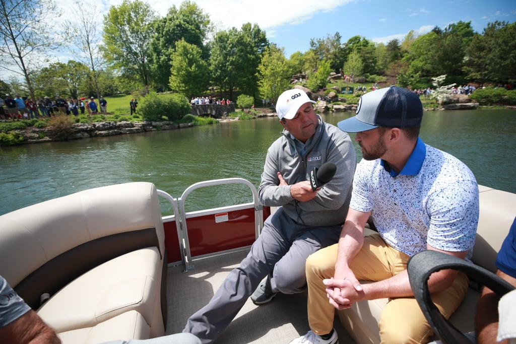 Justin Timberlake With Son Silas at PGA Golf Tour 2019