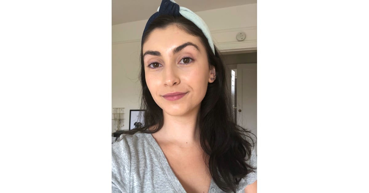 After Applying The Rare Beauty Foundation Rare Beauty Liquid Touch