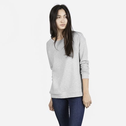 Everlane's boyfriend sweatshirt
