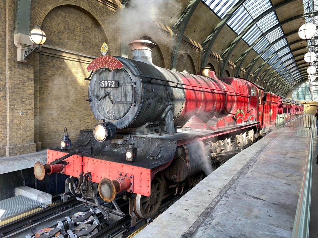 Free Zoom Backgrounds: Harry Potter Hogwarts Express