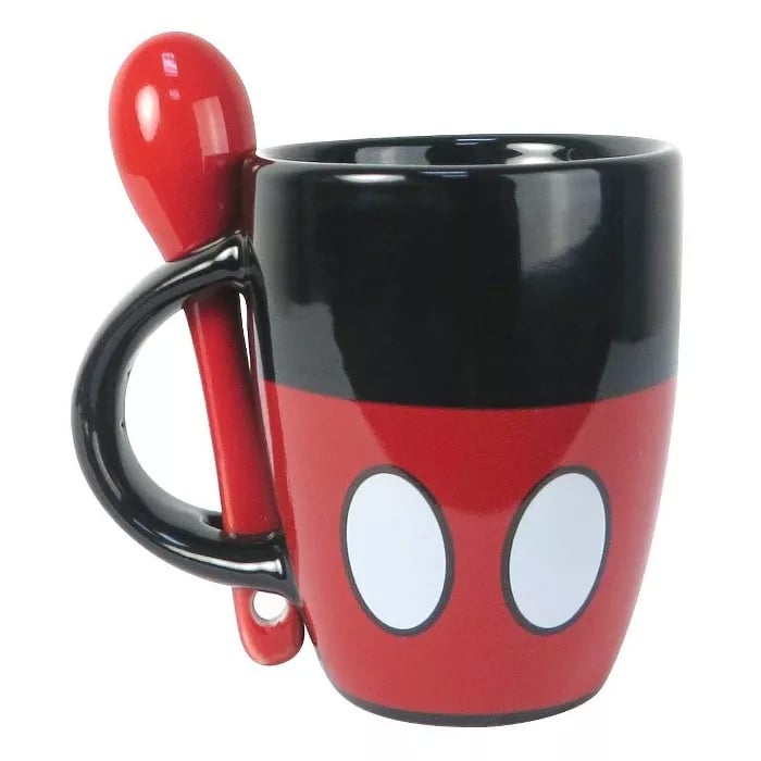 Disney Mickey Mouse Espresso Mug With Spoon