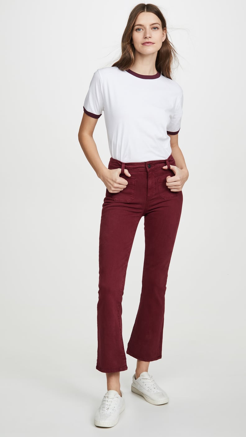 Paige Claudine Ankle Flare Jeans