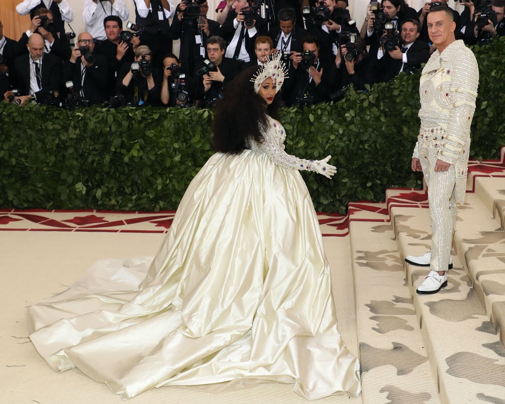 Cardi B Met Gala Dress 2018 | POPSUGAR Fashion Photo 18