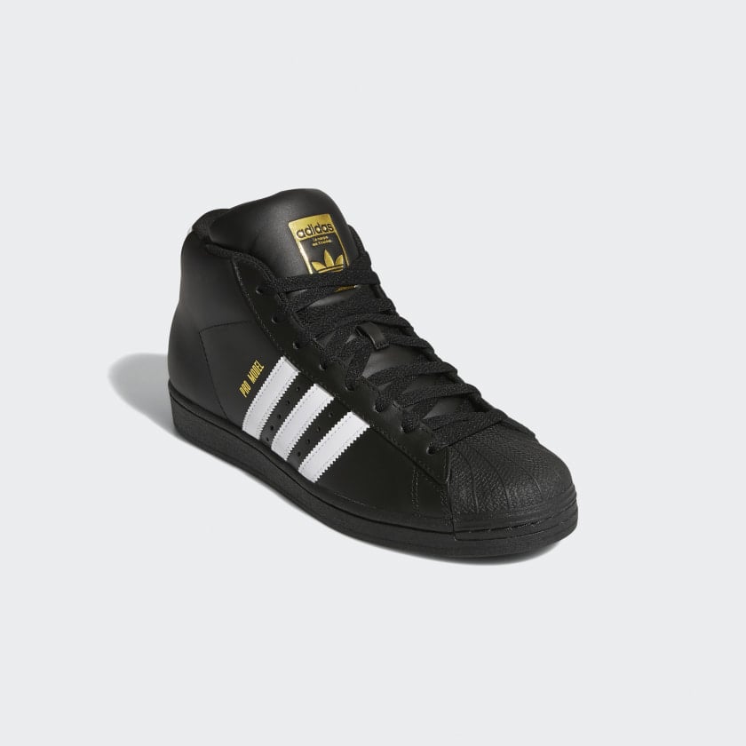 adidas pro model shell toe high tops