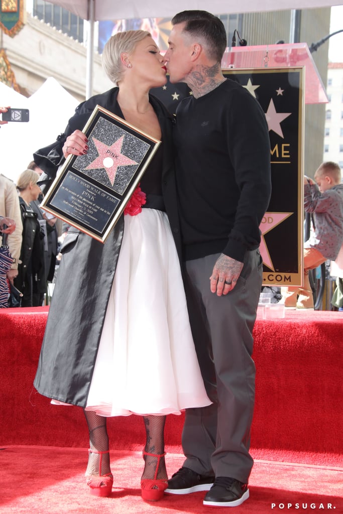 Pink at Hollywood Walk of Fame Ceremony 2019