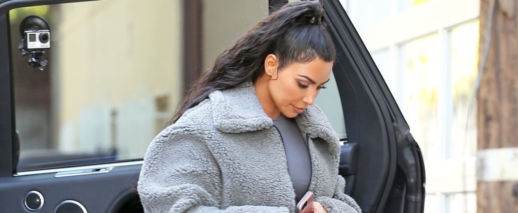 kim kardashian in yeezy 700