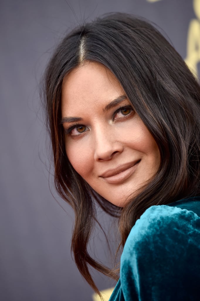 Olivia Munn Green Jumpsuit MTV Awards 2018