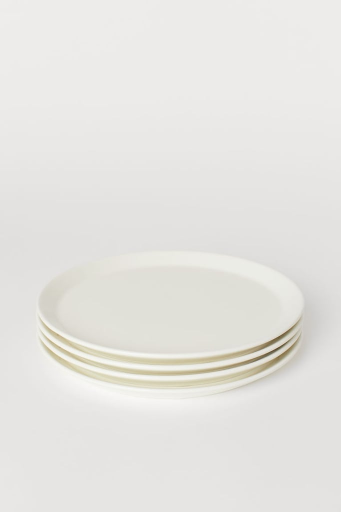 H&M 4-pack Ceramic Plates