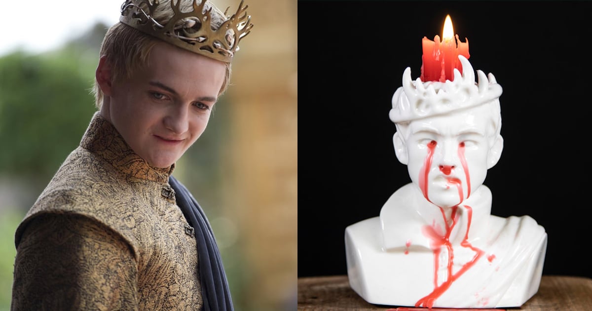 Game of Thrones Bleeding Joffrey Candle on Firebox PS UK Entertainment