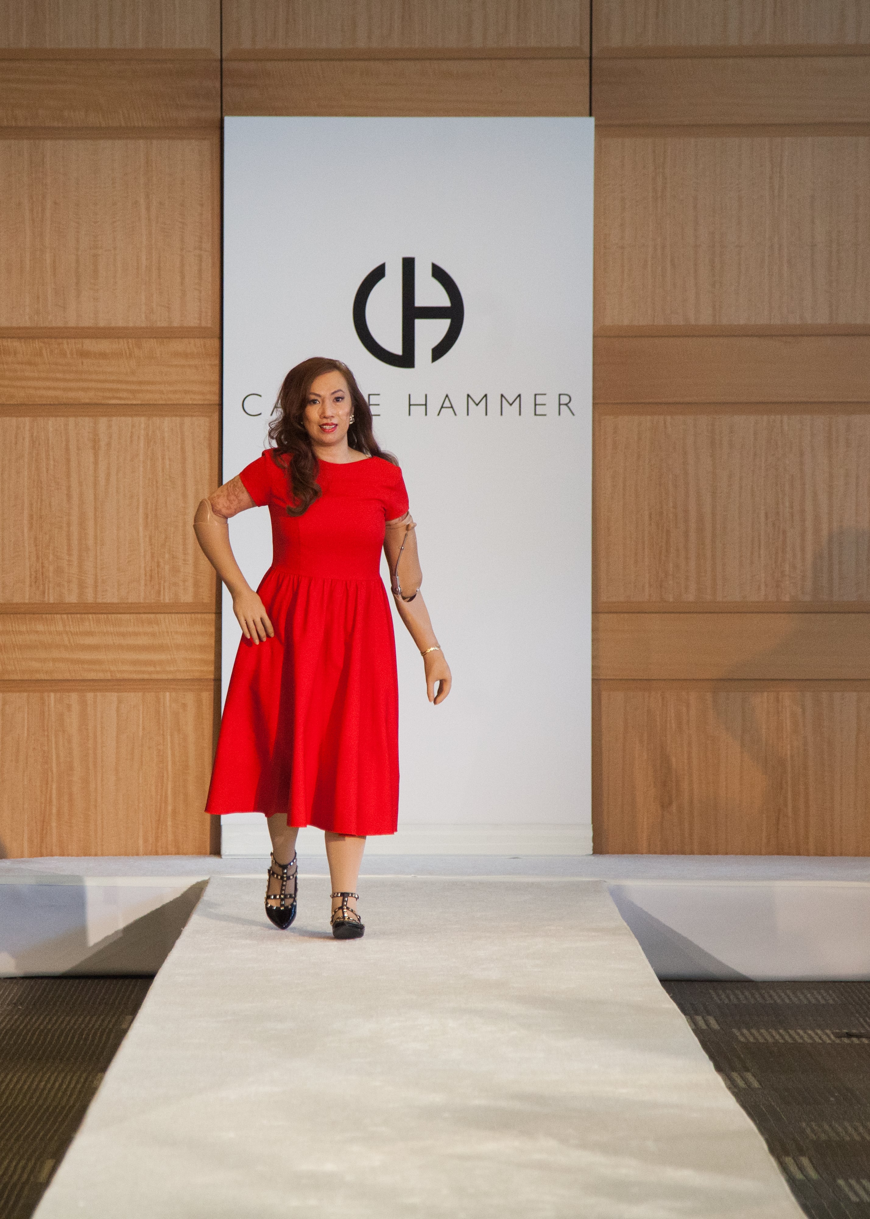 Carrie Hammer Spring 2015 Fashion Show With Amputee Model POPSUGAR Fashion