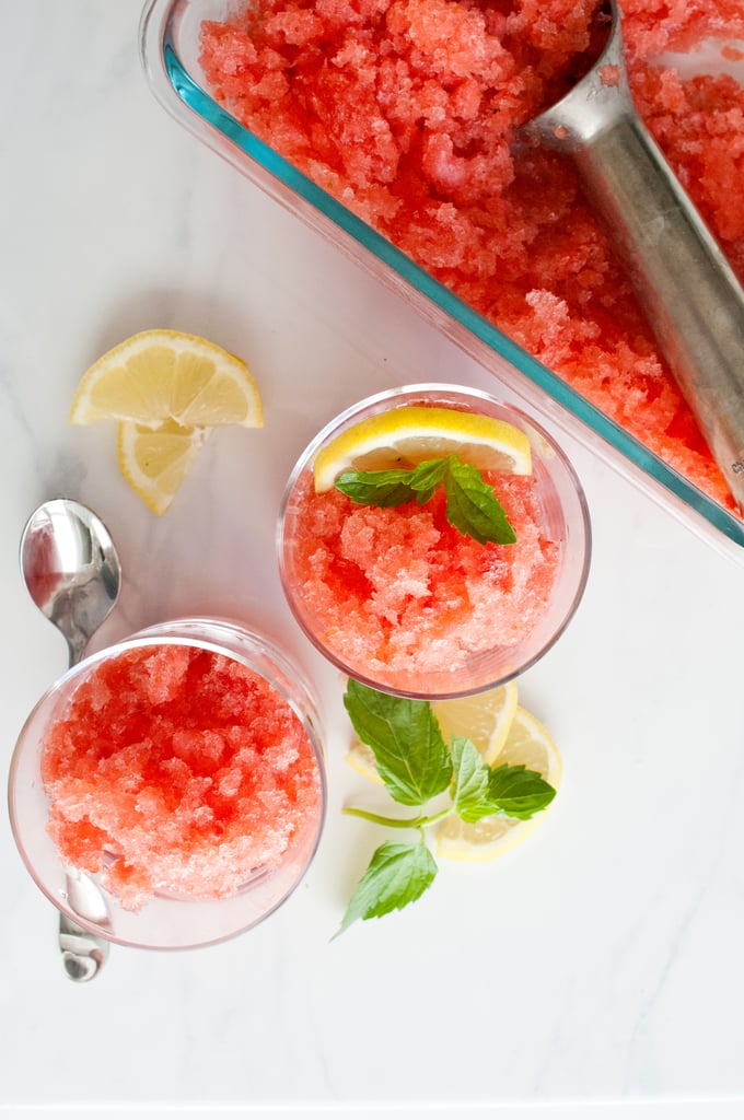 Strawberry-Grapefruit Granita