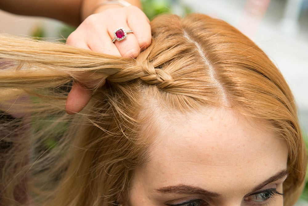 "Game of Thrones" Hairstyles Tutorial: Step 4