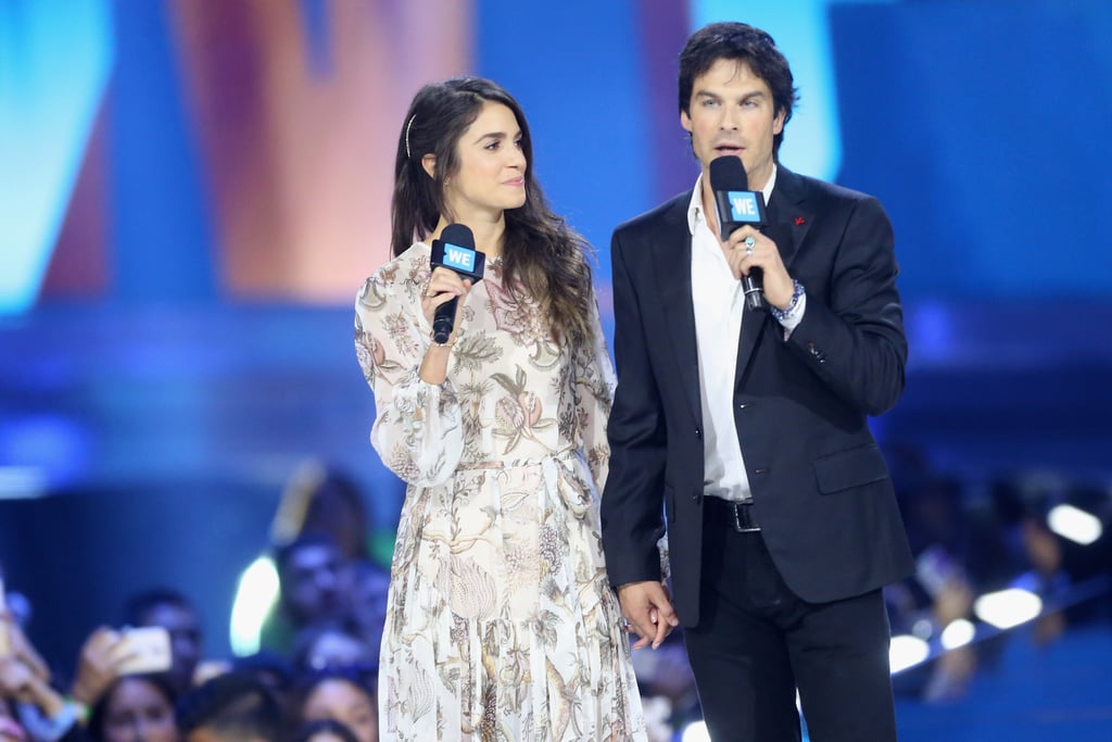 Ian Somerhalder and Nikki Reed at WE Day California 2016