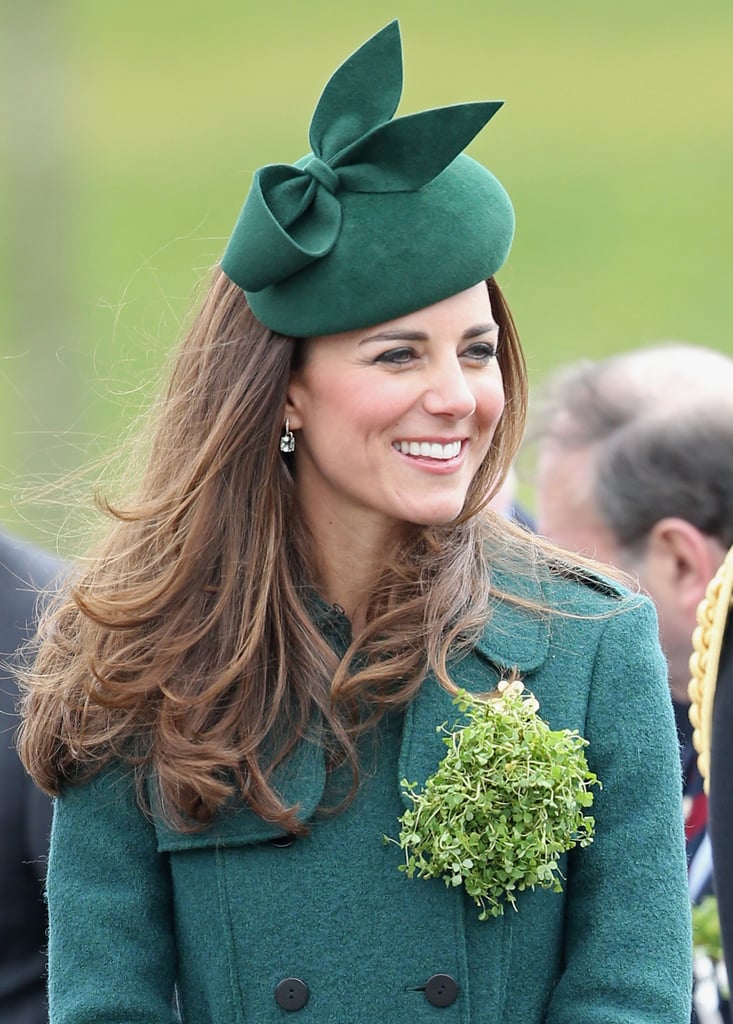 Kate Middleton's Hair on St. Patrick's Day