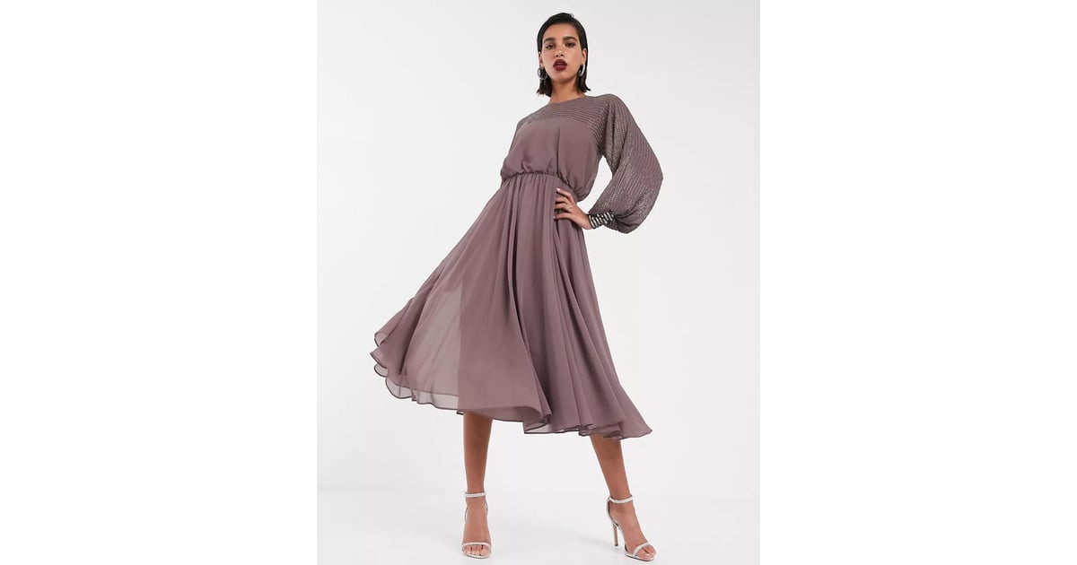 Design of midi dress online
