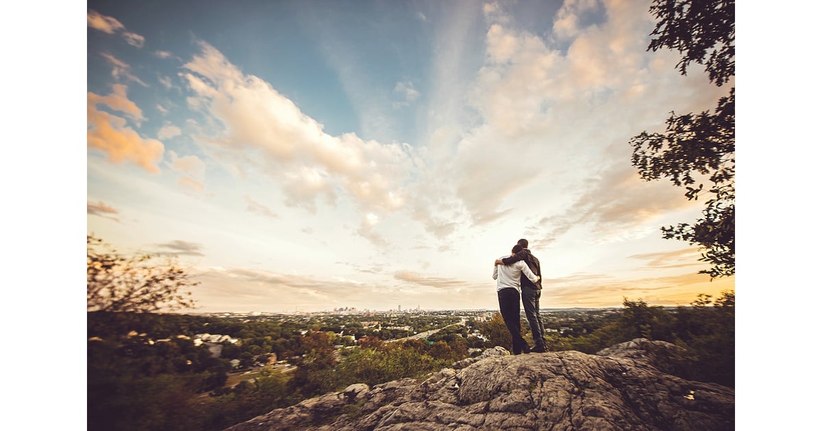 Photo By Makayla Jade Creatives Outdoor Gay Engagement Shoot In