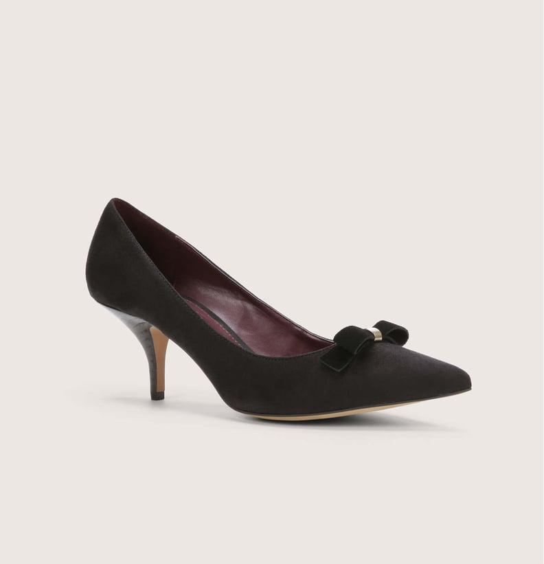 Loft Bow Mid Heel Pumps