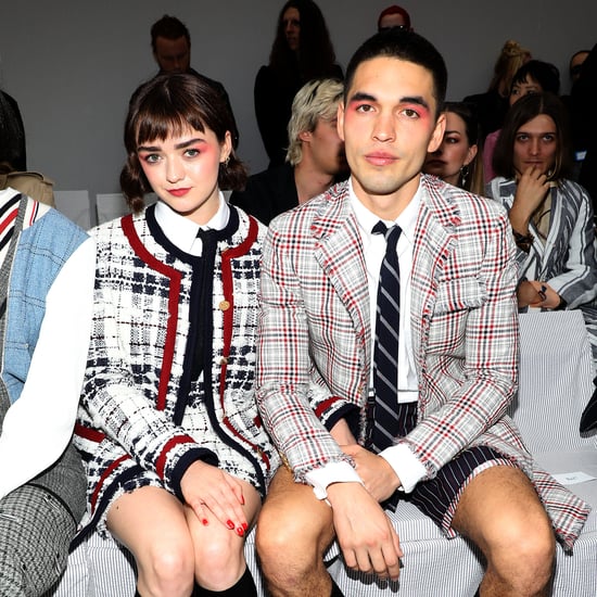 Maisie Williams and Her Boyfriend in Matching Eye Shadow