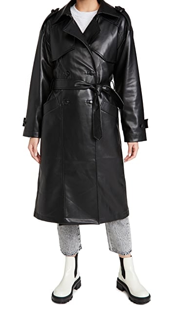 anine bing trench coat