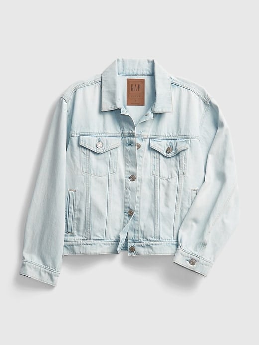 Gap Cropped Icon Denim Jacket