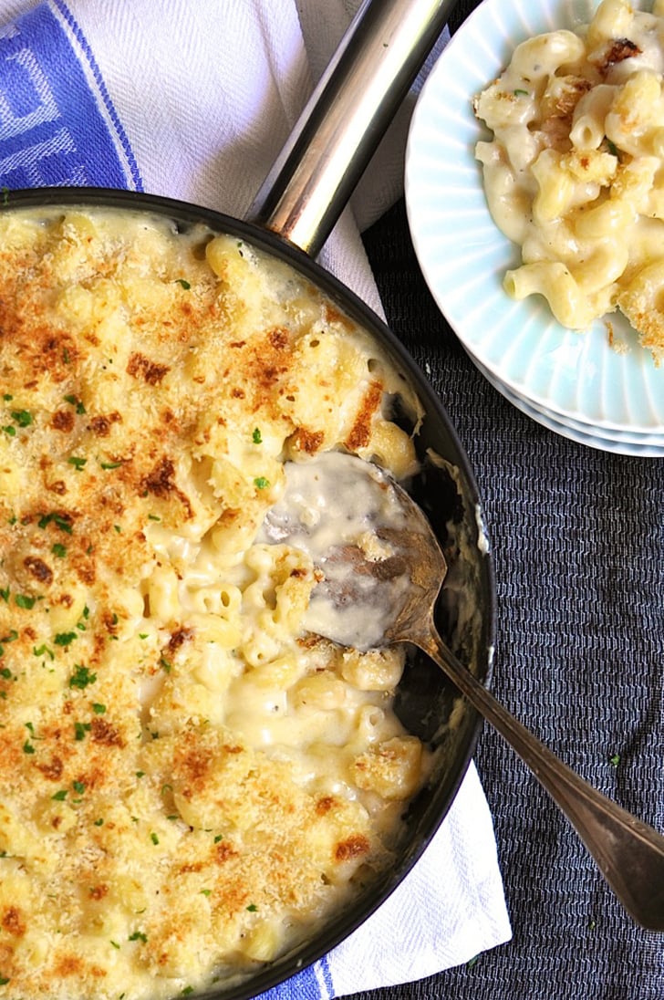 Creamy Skillet Mac and Cheese Vegetarian OnePot and OnePan Meals