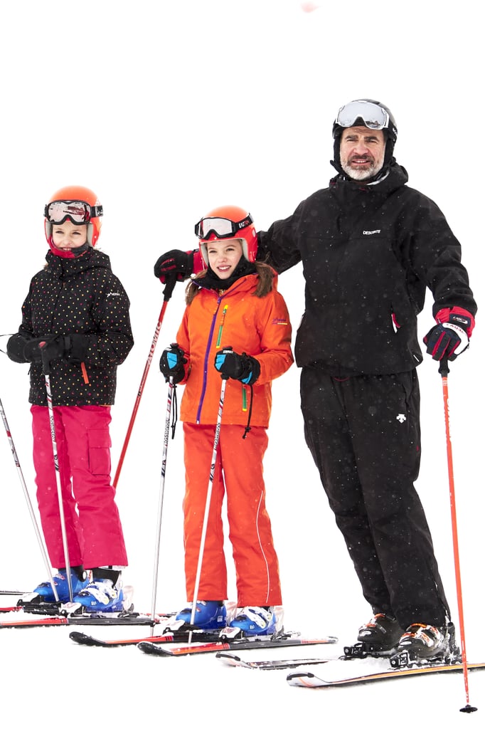 Spanish Royal Family Winter Portraits 2017