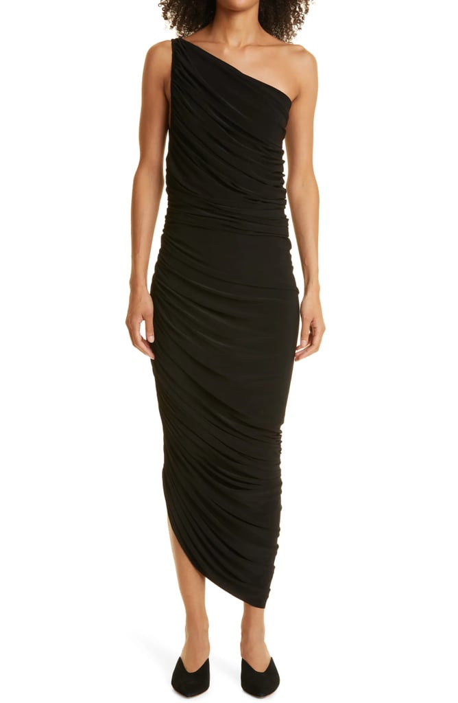 Norma Kamali Diana One-Shoulder Gown