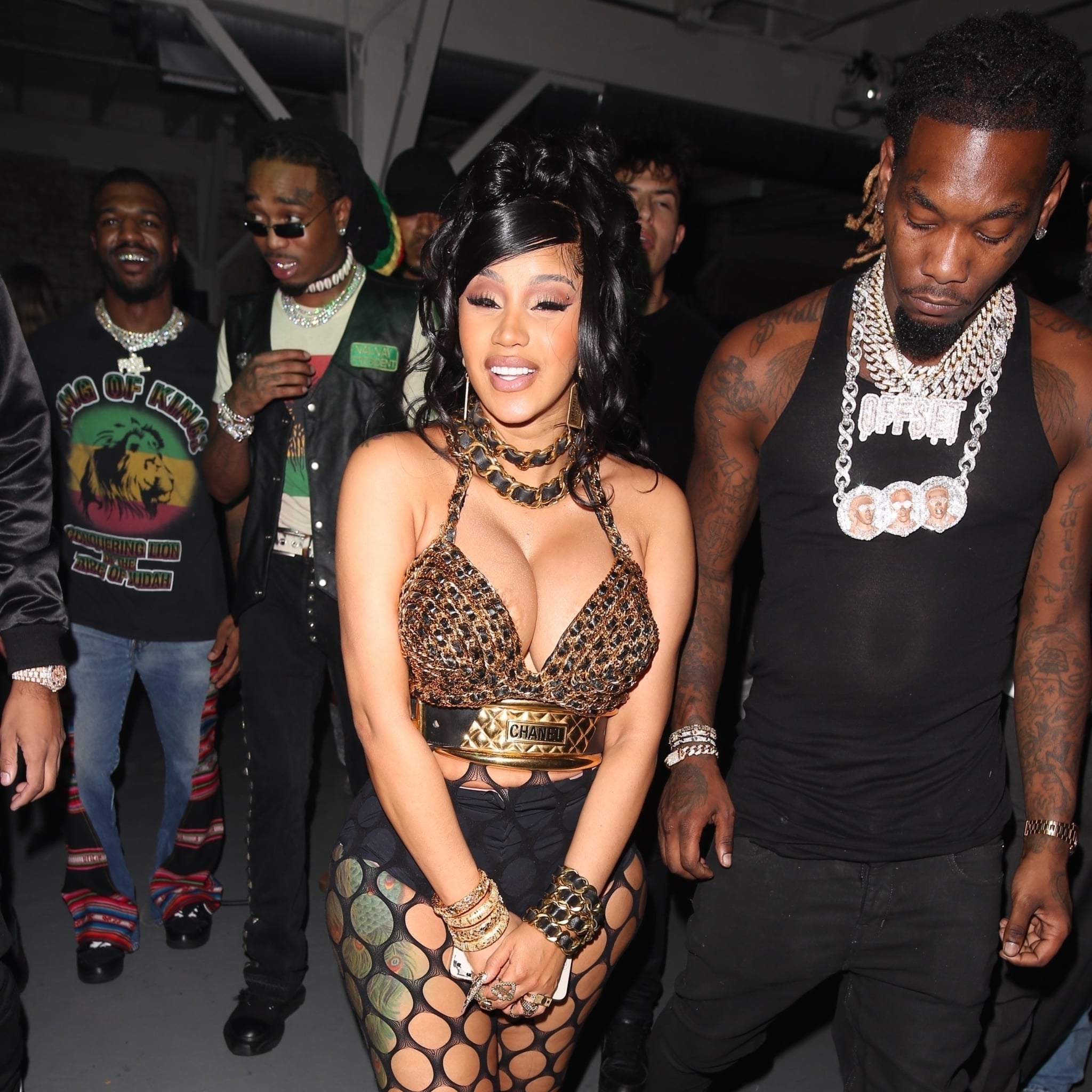Cardi B S 29th Birthday Party Was An Epic Event Popsugar Celebrity