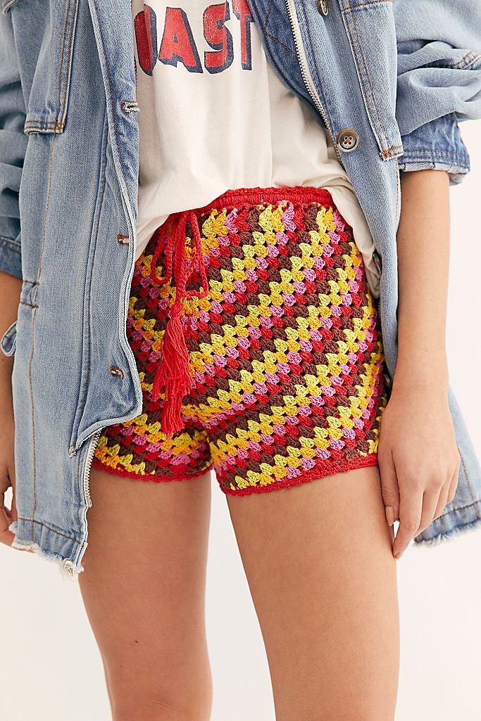 Free People Stitch The Sun Shorts