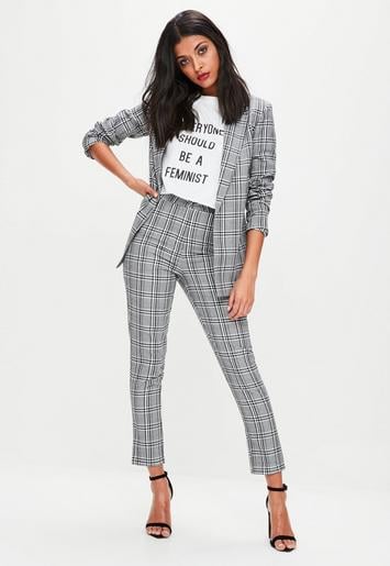 Tailored Cigarette Trousers