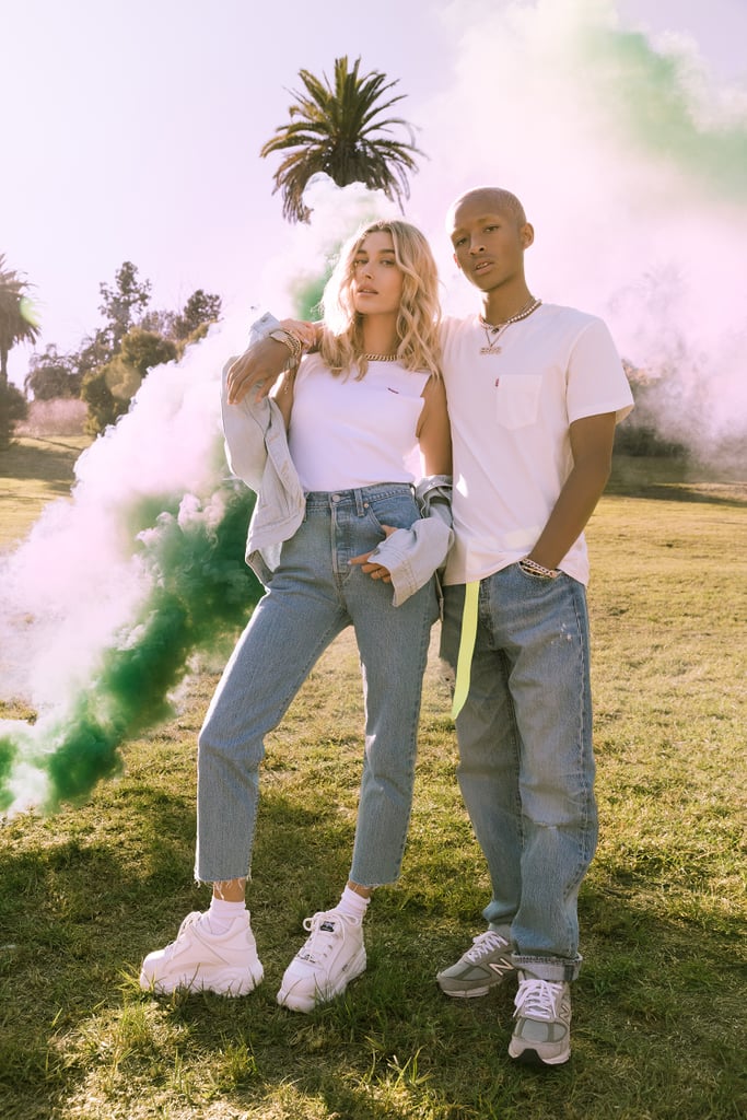 Hailey Bieber x Jaden Smith Levi's Festival Campaign 2020