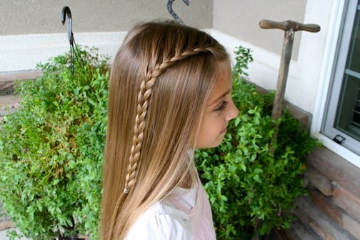 Same-Side Lace Braid