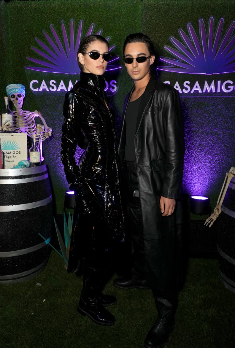 Kaia Jordan Gerber and Travis Jackson as "Matrix" Characters