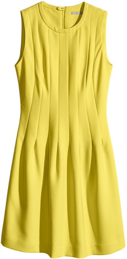 H&M Sleeveless Yellow Dress ($40)