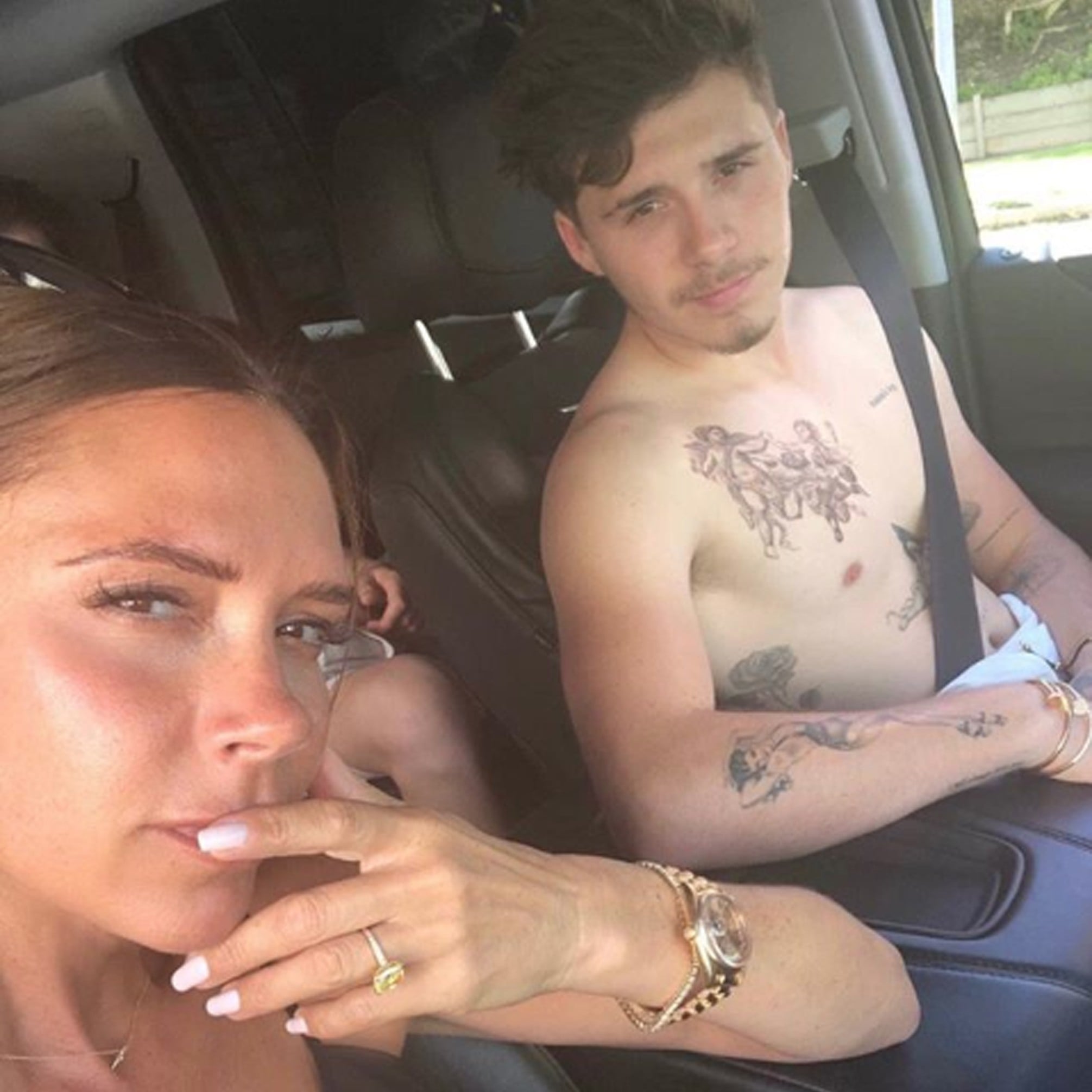 Victoria Beckham removes wrist tattoo tribute to husband David  Metro News