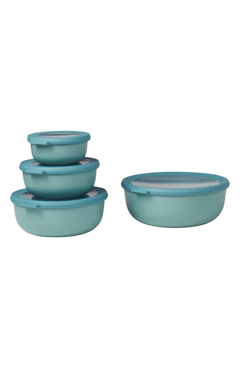 Rosti Mepal Cirqula Set of 4 Shallow Storage Bowls