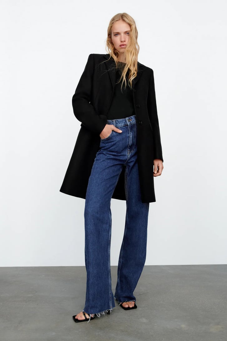 A Classic Coat: Zara Menswear Style Wool Coat | These Are 12 of Zara's  Bestselling Styles Right Now, and It's Easy to See Why | POPSUGAR Fashion  Photo 3
