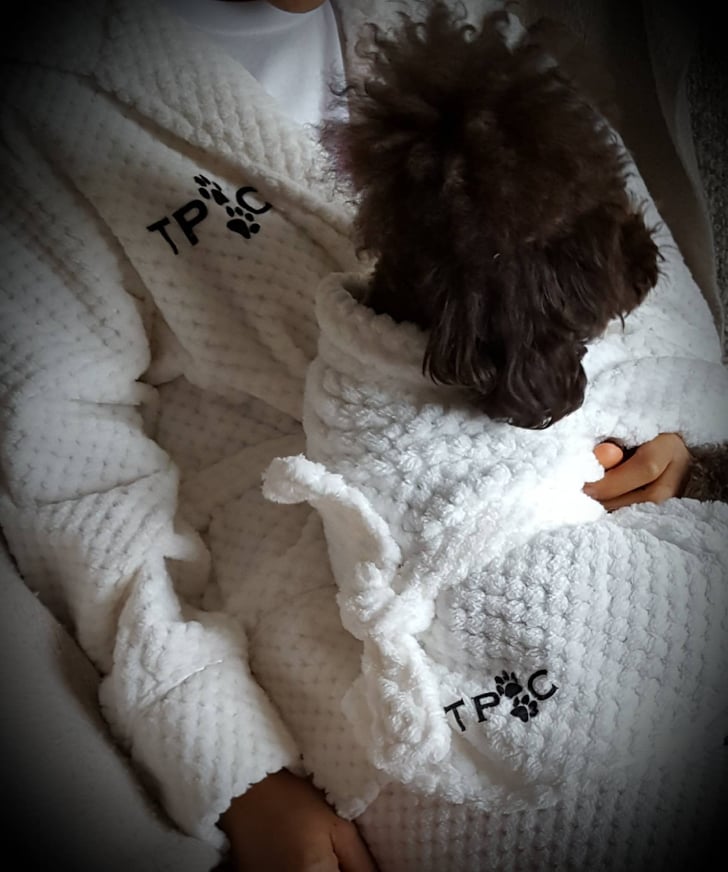 Matching Robes For Dogs and Humans on Etsy | POPSUGAR Pets Photo 6