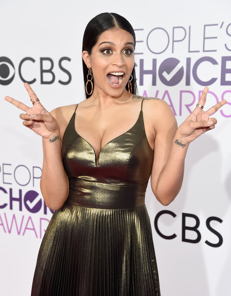 Lilly Singh Beauty at the 2017 People’s Choice Awards