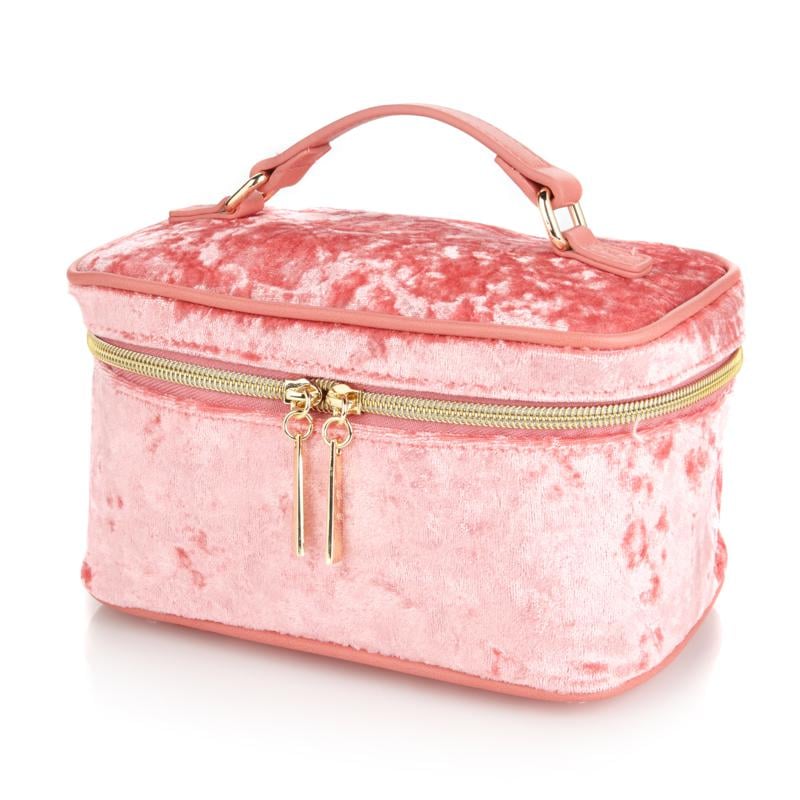 Luke Henderson Mini Train Case — Rose ($40, originally $45)